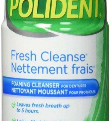 Polident Fresh Denture Cleaning Foam, 125ml