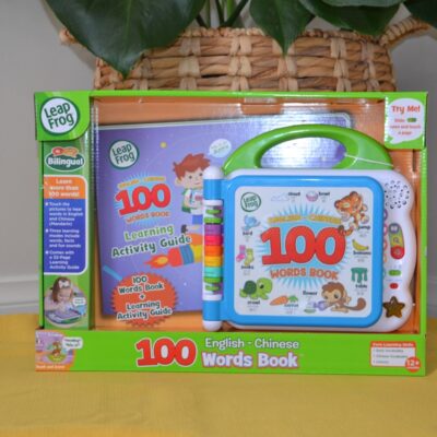 LeapFrog Learning Friends 100 Words Bilingual Book – English & Chinese