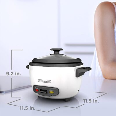 2-in-1 Rice Cooker & Steamer by BLACK DECKER