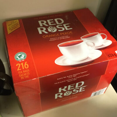 Red Rose Orange Pekoe Black Tea – 216 Count, Rich & Smooth, Caffeinated